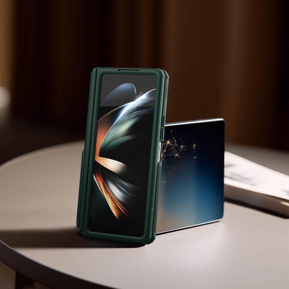 Чехол-крышка NILLKIN для Samsung Galaxy Z Fold5 (Fold 5), W24 (серия Frosted shield Fold Bracket version)